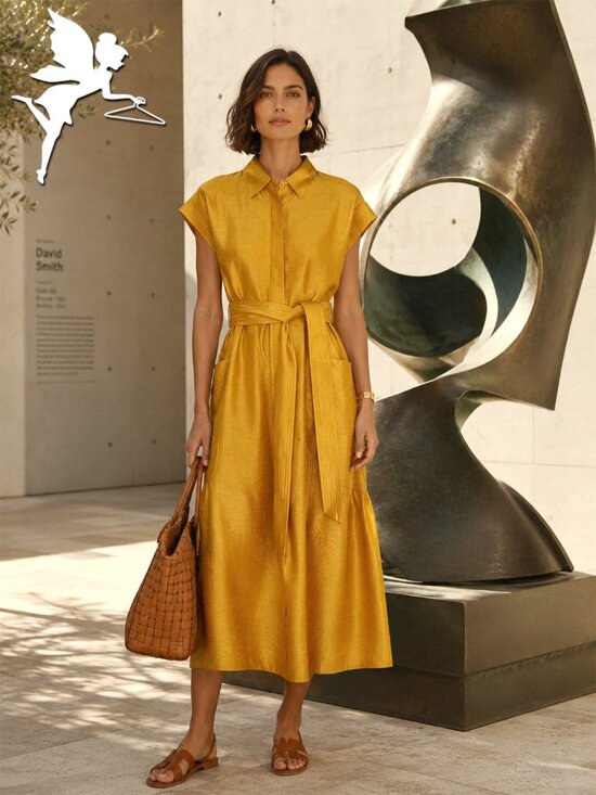 Julia Amory Dresses & Skirts - JULIA ARMORY Betty Dress Dupioni